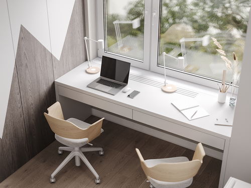 当下流行的书桌设计，让定制更有范儿