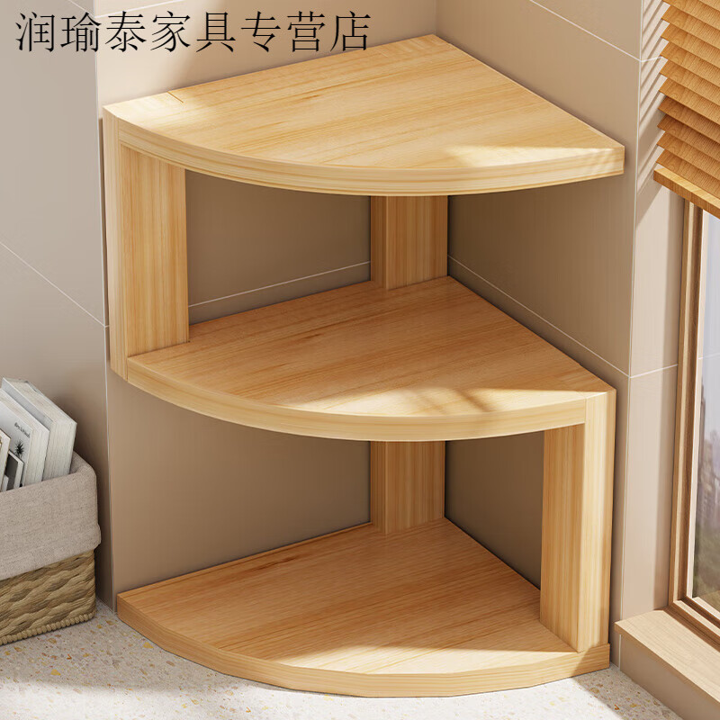 姒桀定制桌面书架转角置物架 巧妙利用空间，提升办公与卧室收纳效率